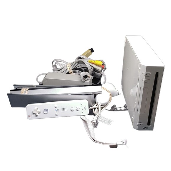 🎮 NINTENDO WII RVL-001 GAMECUBE COMPATIBLE COMPLETE TESTED‎ 🎮 (SH) - Picture 9 of 11